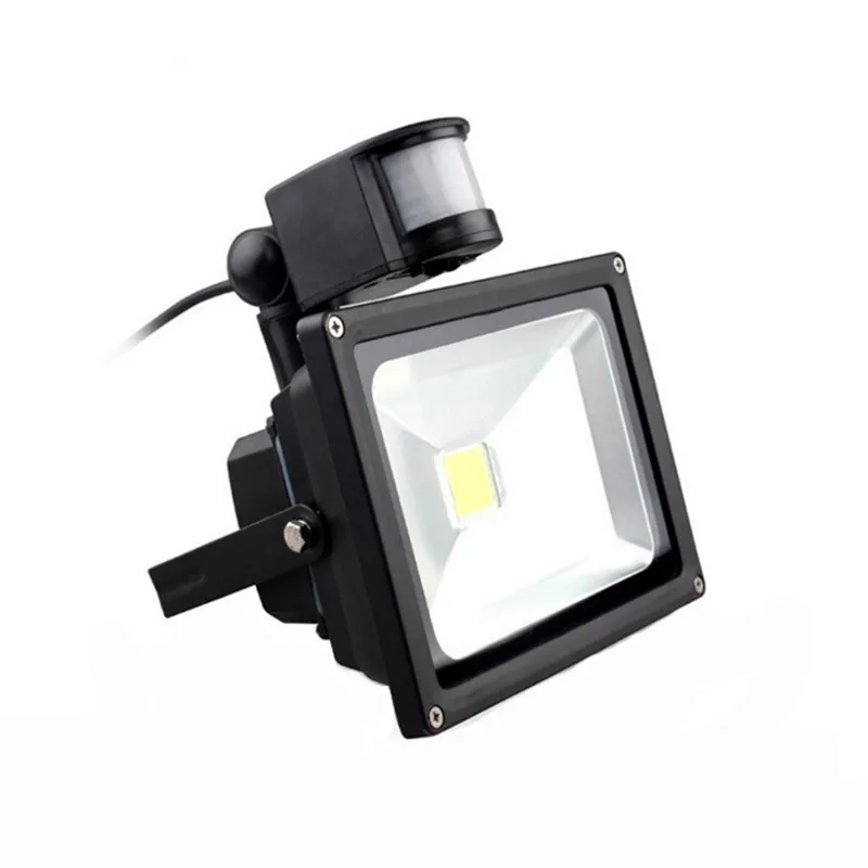 Светодиодный инфракрасный прожектор с датчиком движения тела 10 Вт/20 Вт/30 Вт/50 Вт