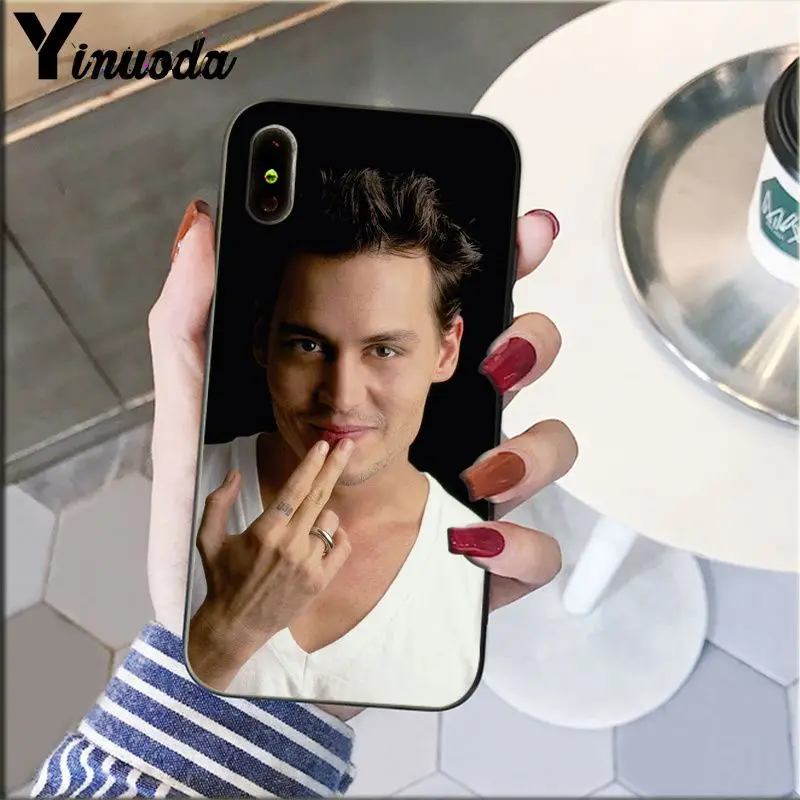 Yinuoda Джонни Деппом покупателей высококачественный чехол для телефона Apple iPhone 8 7 6