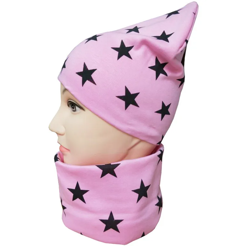 Pink Star L Новые осенне-зимние шапки для мужчин хип-хоп шапочки Skullies унисекс мужские шапочки шапка шарф весенняя теплая тонкая вязаная шапка шейный шарф - Цвет: Pink Star L