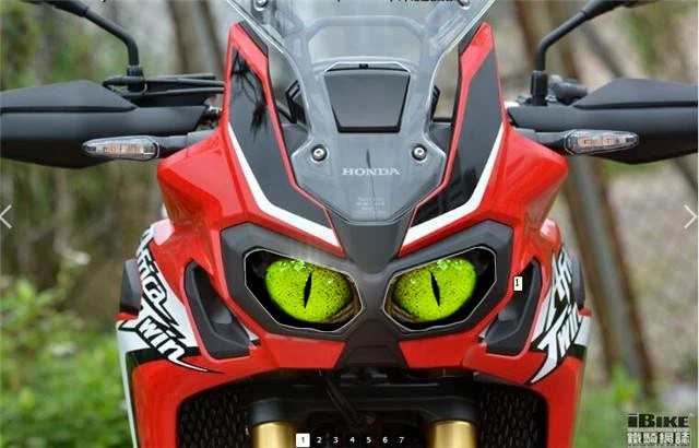 Для HONDA Africa Twin CRF1000L аксессуары для мотоциклов передний обтекатель наклейка на