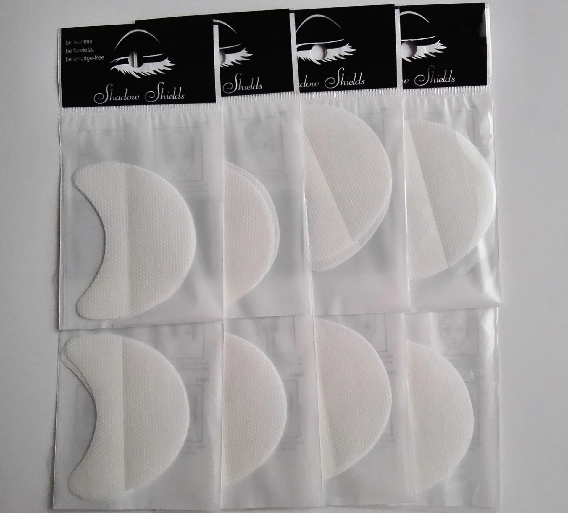 10 шт. хлопковые тени для век защитные накладки теней под глазами одноразовые