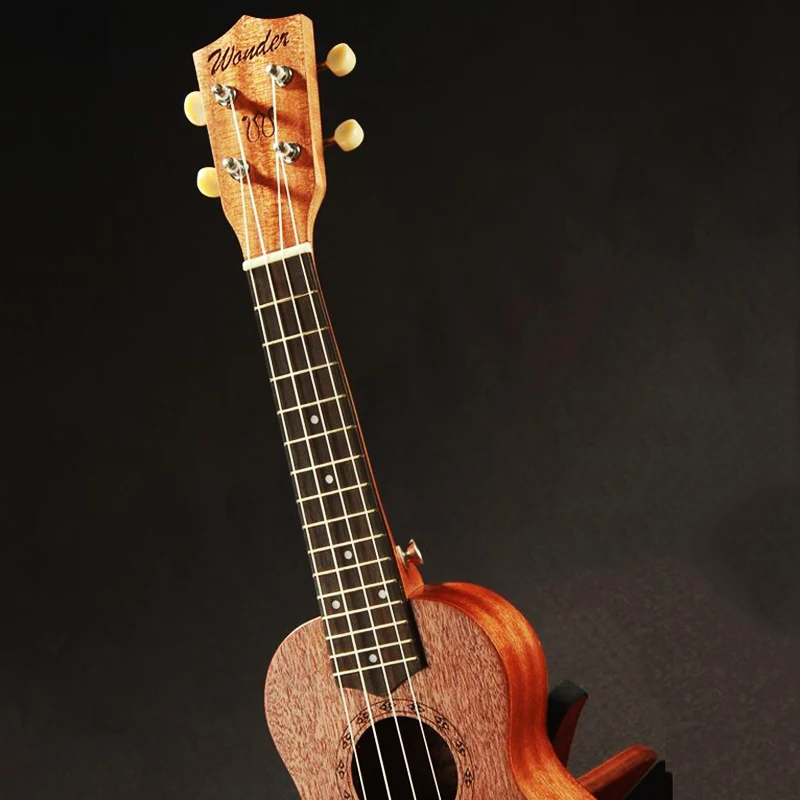 Горячая Распродажа 21 дюймов Sapele Ukulele Гавайские маленькая гитара Высокое качество