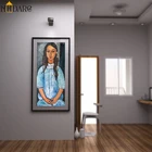 Alice by Amedeo Modigliani Крест Девушка классический портрет Масляная Живопись Печать на холсте настенные картины для гостиной домашний декор искусство