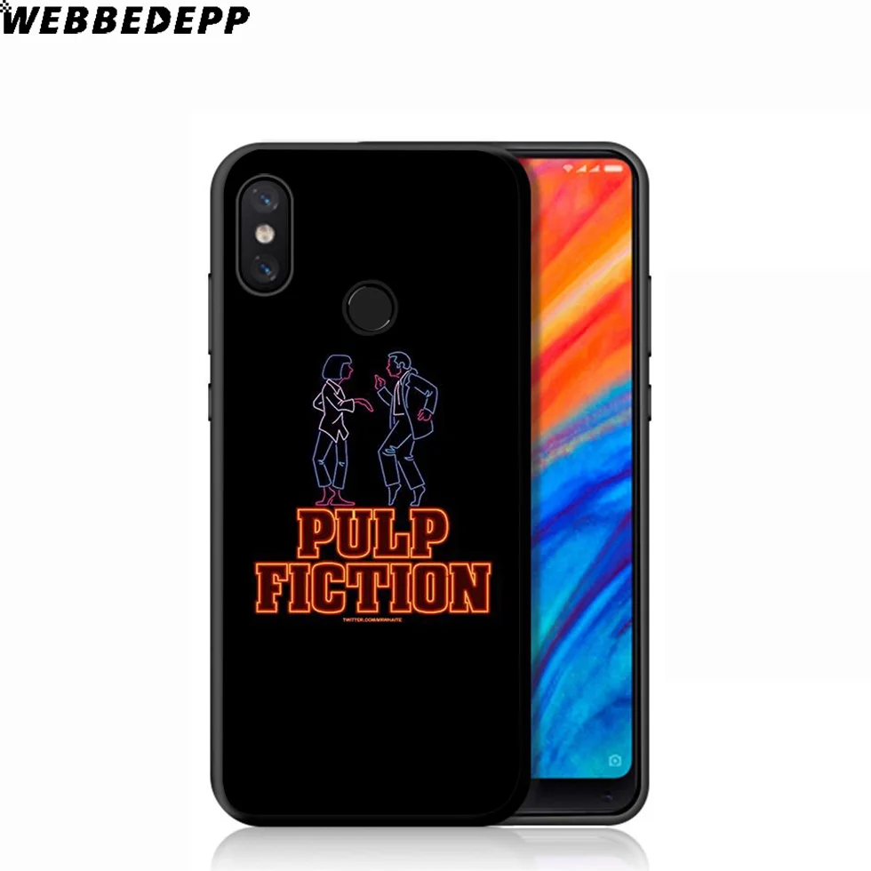 WEBBEDEPP Pulp Fiction Soft Case for Xiaomi Mi 9T 9 8 SE 6 A1 A2 A3 Lite MiA1 MiA2 MiA3 F1 MAX 3 Mi8 CC9E CC9 |