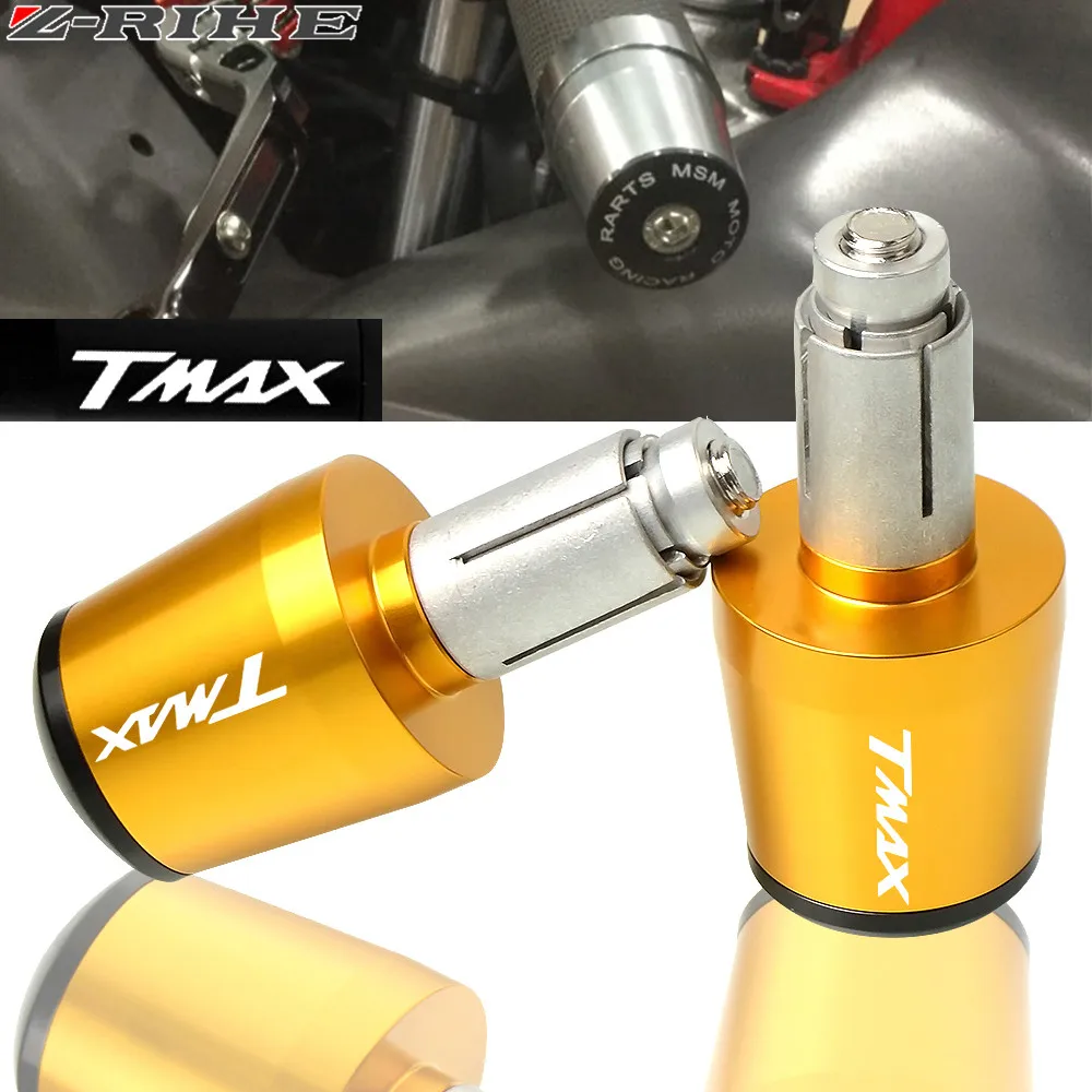 Мотоциклетные CNC 22 мм ручки руля рукоятки крышки заглушки для YAMAHA Tmax T max 530 Tmax500 2012