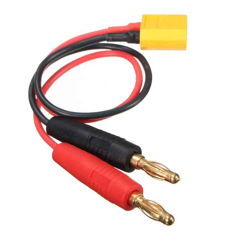 YT 16AWG 25 см XT60 силиконовый провод шнур соединитель к 4 мм разъем типа банан