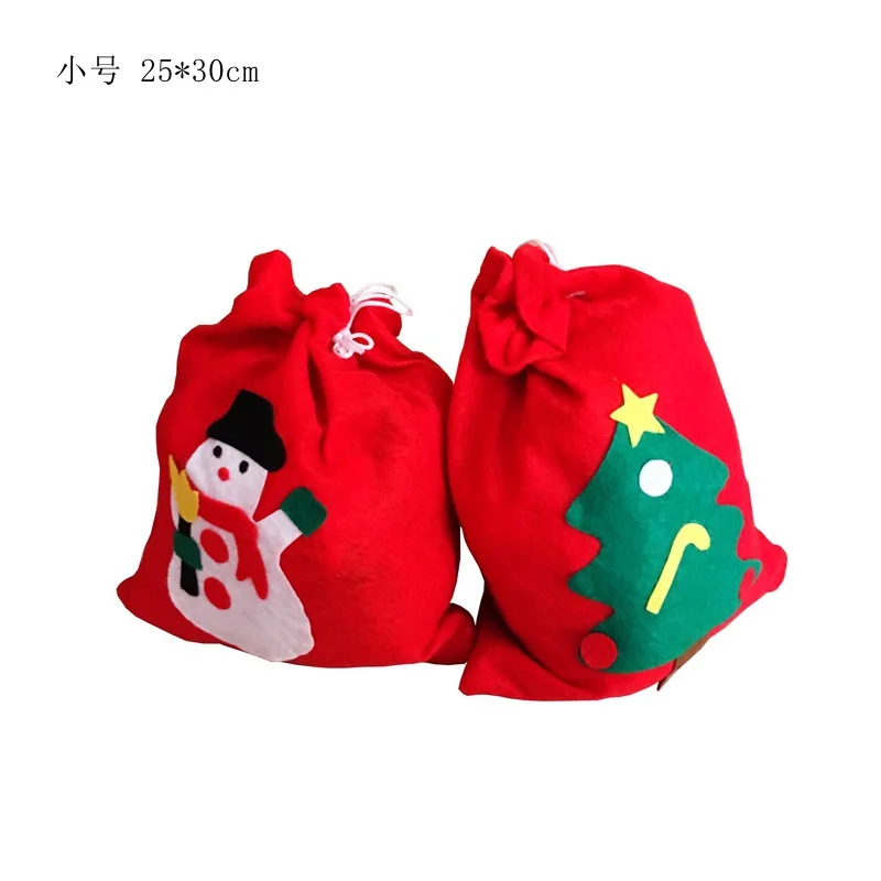 Большой Рождественский подарок Санта-Клауса сумки для детского новогоднего