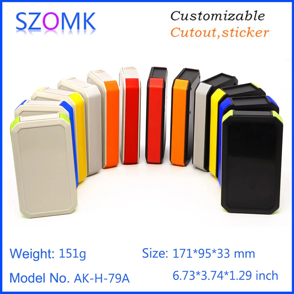 4 шт. 171*95*33 мм 3x AA IP65 Пластиковая Электроника водонепроницаемый корпус szomk настраиваемый инструмент корпус пластиковый распределительный ящик
