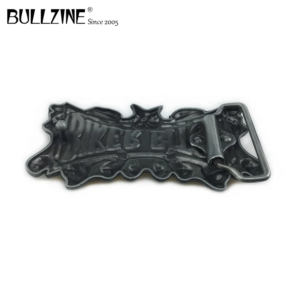 В Bullzine байкер пряжки ремня с оловянной отделкой FP-02598 подходит для детей на