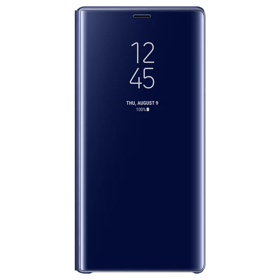 Blue Чехол для samsung, вертикальный зеркальный защитный чехол для samsung Galaxy Note 9 Note9 SM-N9600, защитный чехол для телефона - Цвет: Blue