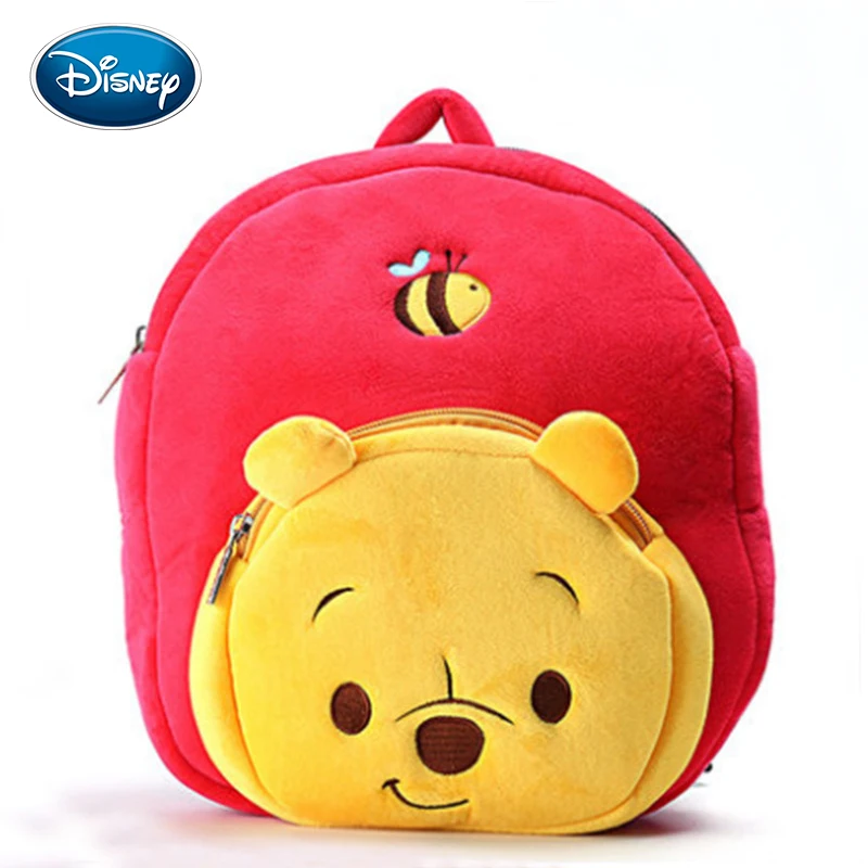 Disney мультяшный плюшевый рюкзак Q Meng Сумка с защитой от потери Детская сумка через