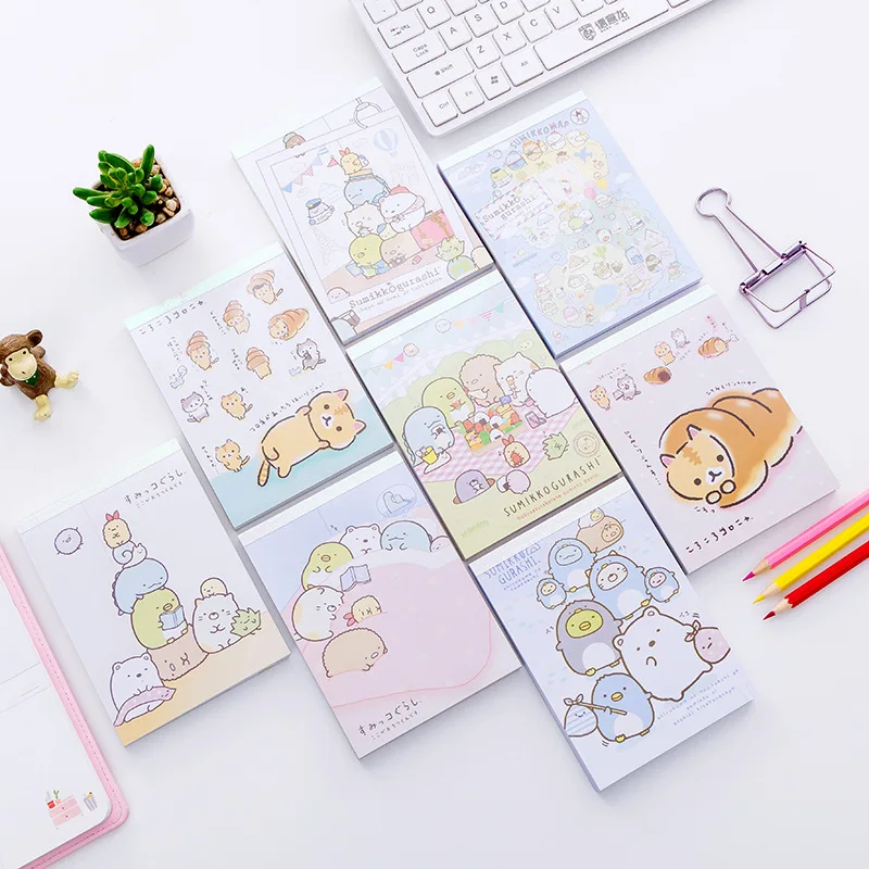 Записная книжка Sumikko Gurashi мультяшный дневник портативная мини-записная