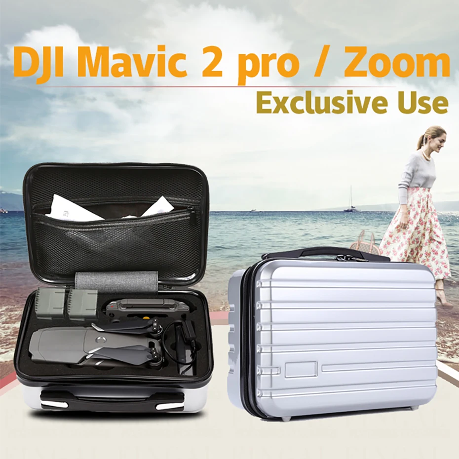 Чехол для DJI Mavic 2 жесткая задняя водонепроницаемая сумка Mavic2 Pro/Zoom чехол EVA