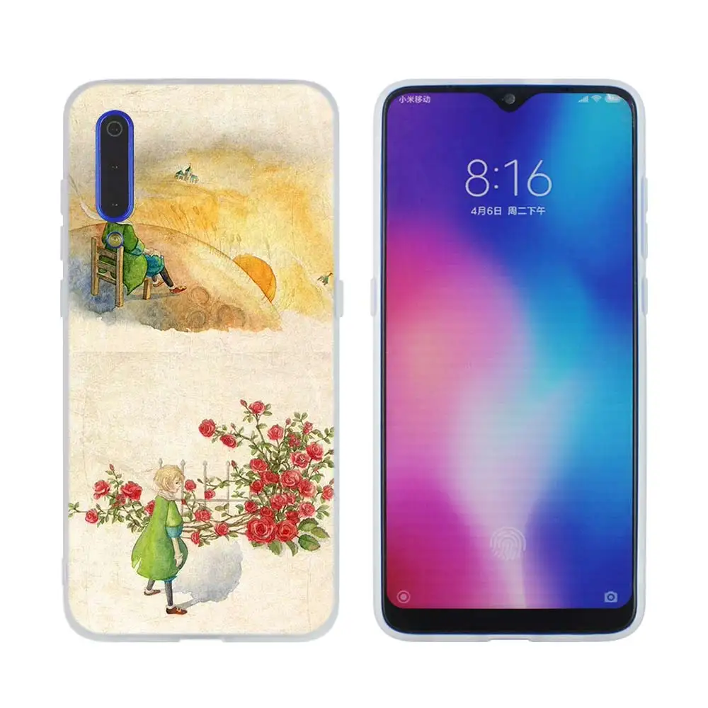 Soft picture 04 Чехол для телефона MLLSE little prince and the fox для Xiaomi mi 9 8 A2 Lite SE A1 pocophone f1 6 6X 5X MAX 3 mi X 2S Cover mi 9 mi 8 - Цвет: Soft picture 04