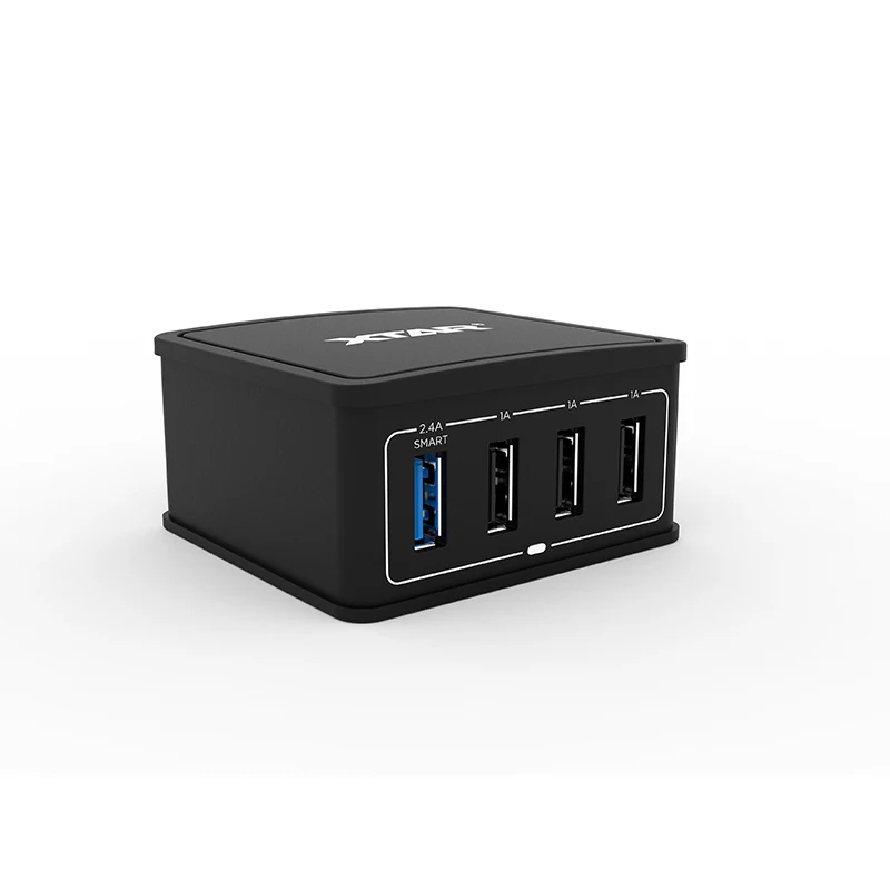 XTAR 4U 27 Вт 4 портовое USB зарядное устройство Макс 2.4A Быстрая зарядка скорость