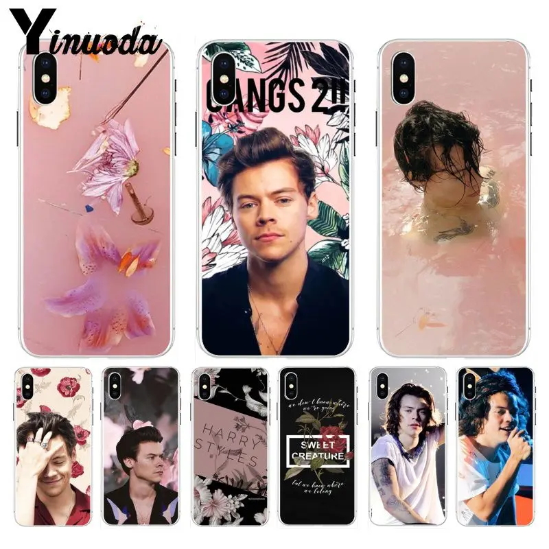 11pro MAX One Direction Tattoos Гарри милый чехол для телефона Apple iPhone 8 7 6 6S Plus X XS max 5 5S SE