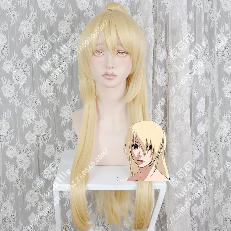 

Anime Aru Zombie Shoujo no Sainan Euphrosyne Studion Wig Cosplay Long Straight Hair Heat Resistant Synthetic Hair Wig + Wig Cap