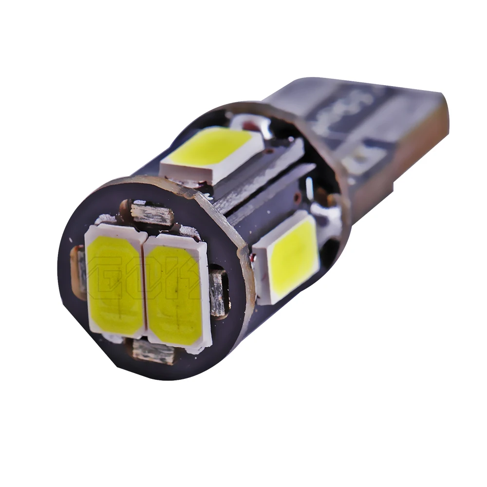 Внешний светильник 500 x без ошибок T10 светодиодный canbus w5w 5630 5730 t10 6Smd W5W для