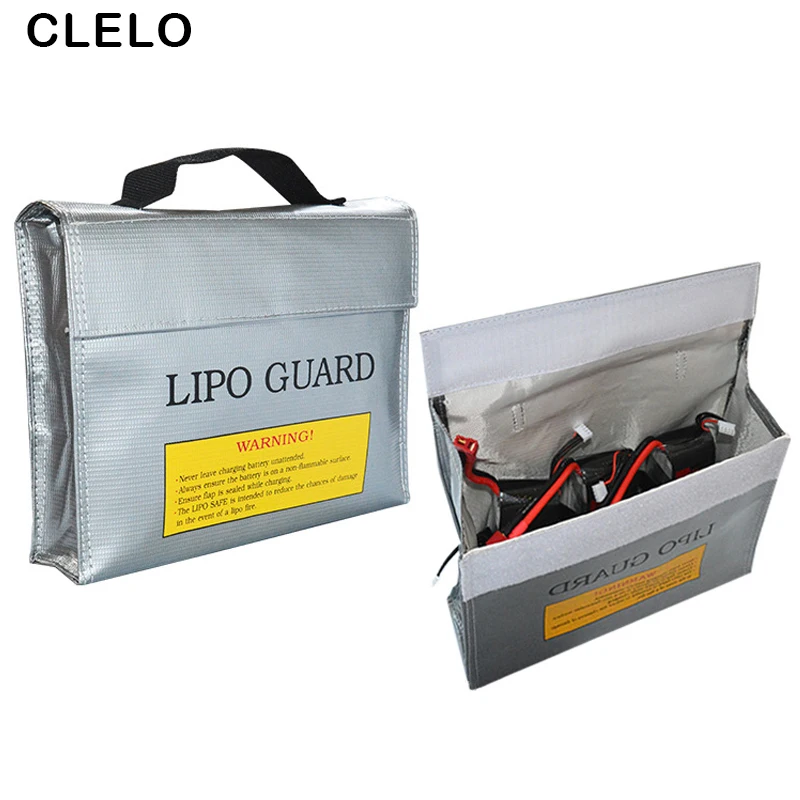 CLELO Высокое качество батареи защитные сумки для LiPo защитная сумка безопасный защитный мешок 240x65x180 мм|Детали