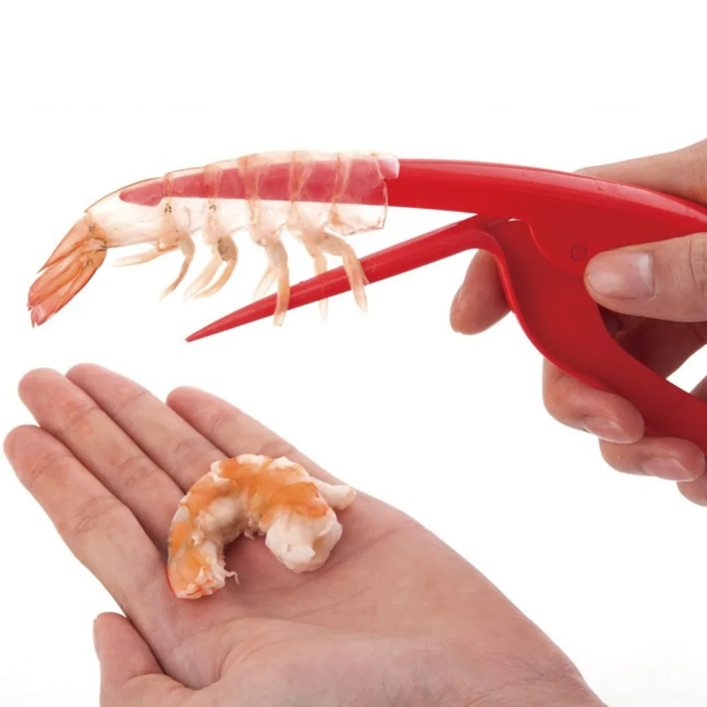 

1 шт. Пластиковые Креативные морепродукты креветки обманщики Peelers легко управлять дома на открытом воздухе кемпинг кухня инструменты для пр...