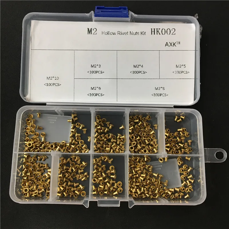 600 шт./компл. M2 * 3/4/5/6/8/10 GB876 трубчатые заклепки двусторонняя печатная плата гвозди