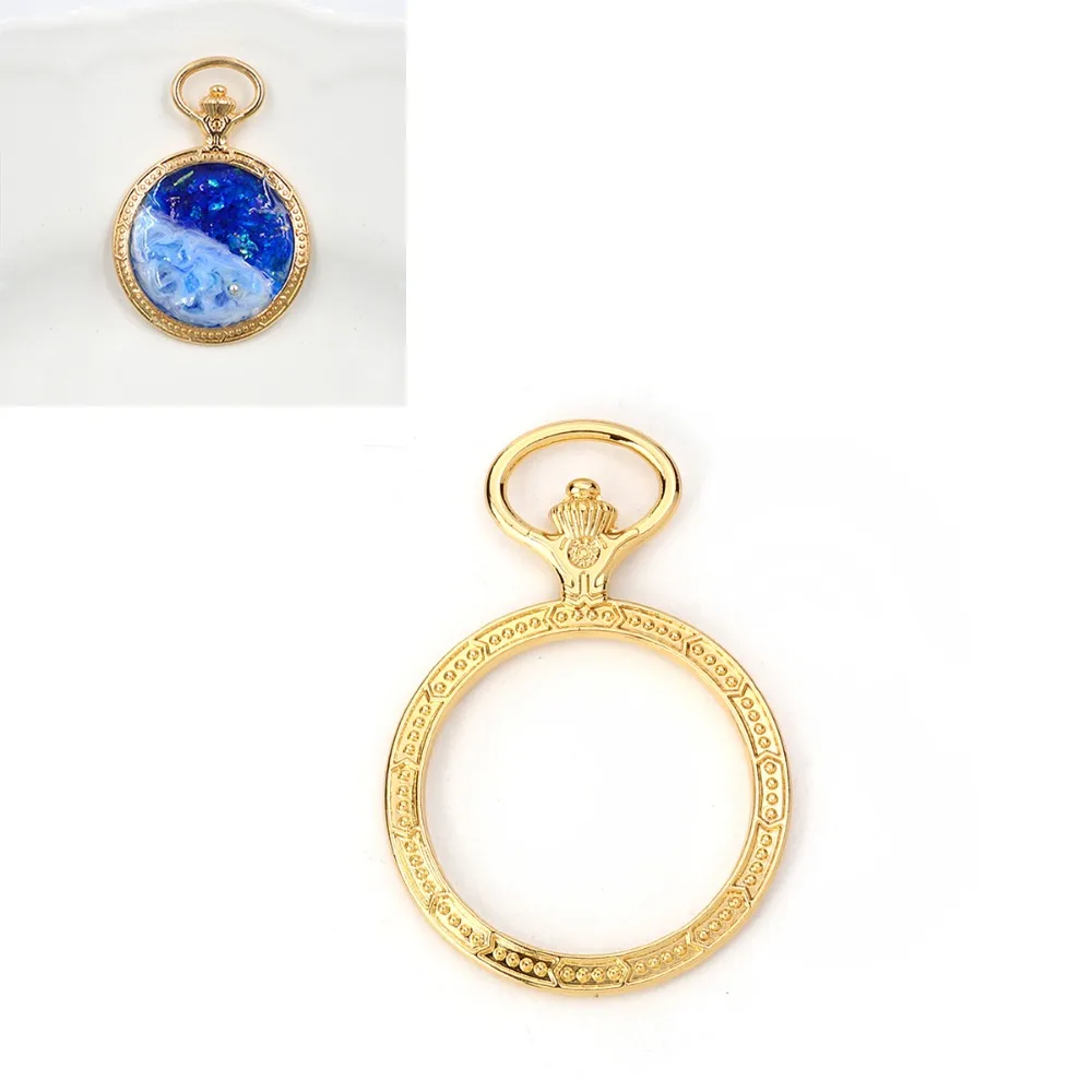 DoreenBeads подвески из сплава цинка с открытой спиной для карманных часов полимера