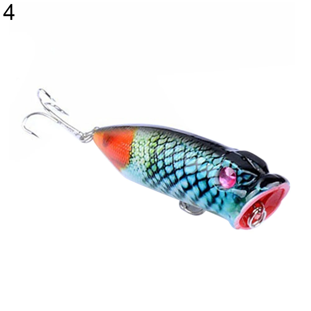 

NEW Fishing Lures Topwater Floating Popper Hooks Bait Helpful Fishing Tackle Tool