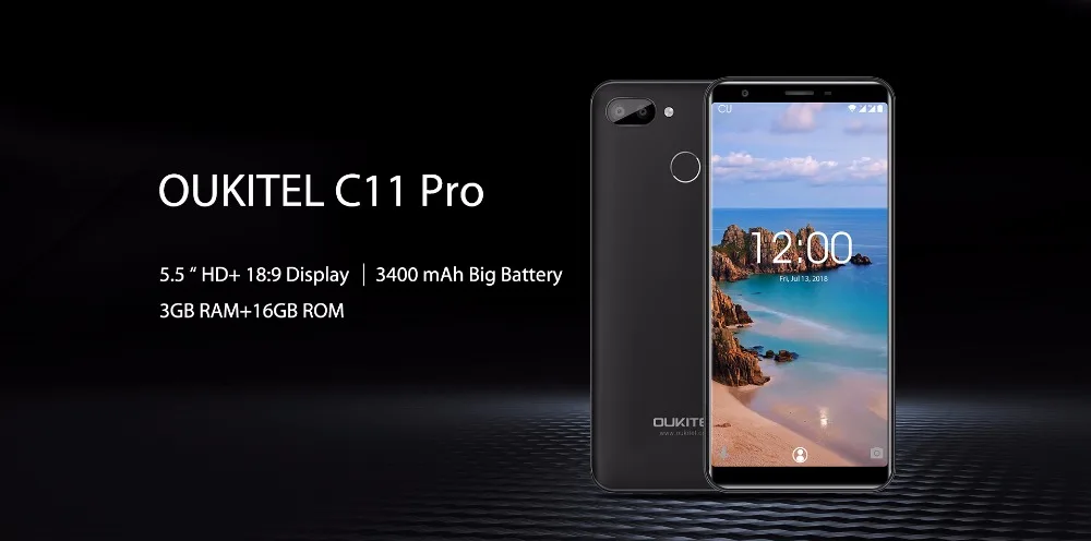 Оригинальный OUKITEL C11 Pro 5 дюймов 18:9 Дисплей Android 8 1 мобильный телефон 4 ядра 3g