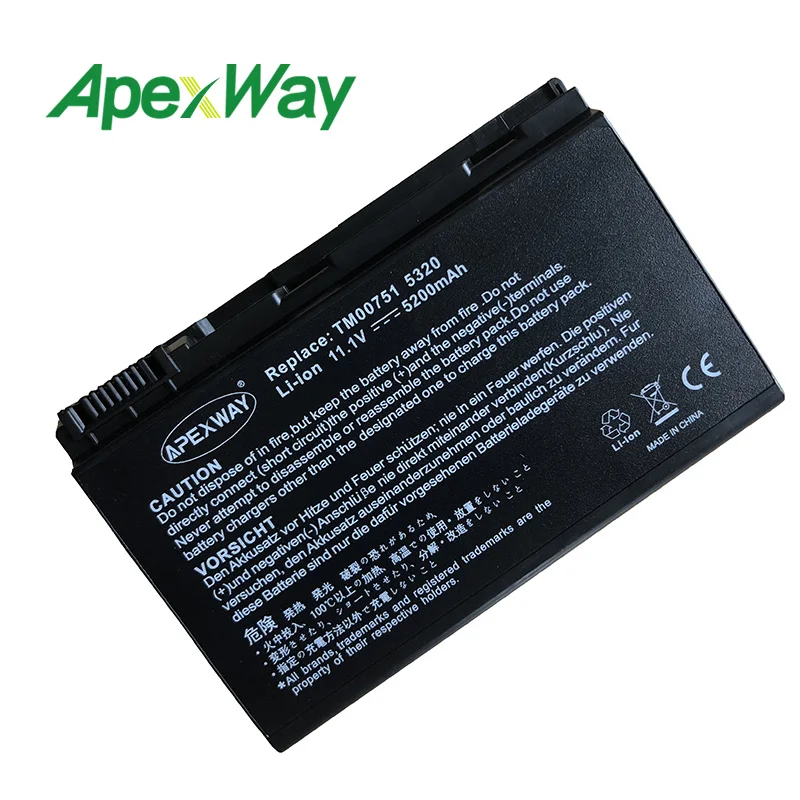 Аккумулятор 11 1 В для Acer AK.006BT.018 BT.00603.029 BT.00603.043 Extensa 5120 5230 5620 5630EZ 5230E 5235 5420 5430 5610|battery for