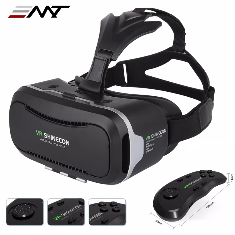 Новый VR Shinecon II 2 0 шлем картон виртуальной реальности очки Мобильный телефон 3D