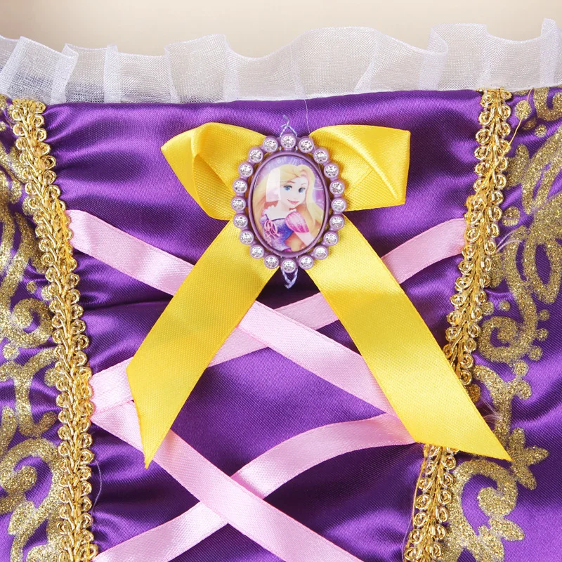 2015 new Cinderella girls dresses summer style lace dress Girls party cosplay custume cinderalla for kids 2-6Years | Детская одежда и
