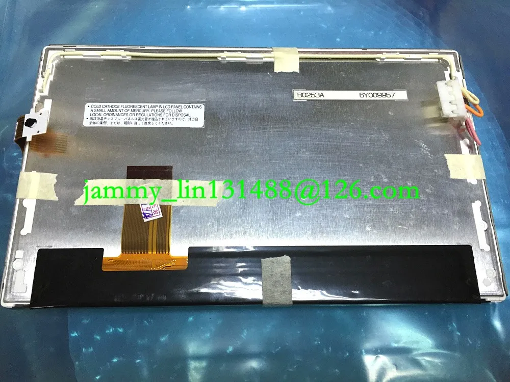 Оригинальный 7 дюймовый TFT ЖК экран LQ070T5GC01 LQ070T5GA01 с GPS для автомобиля сенсорный