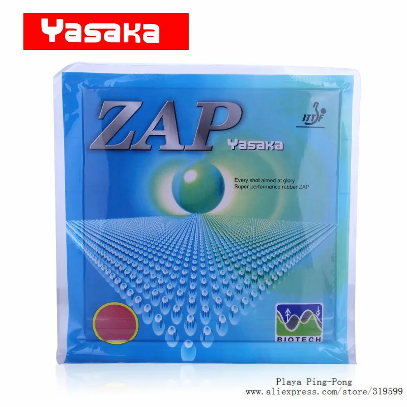 1х Yasaka ZAP BIOTECH ITTF Pips в настольный теннис пинг понг резиновый с губкой 40 42