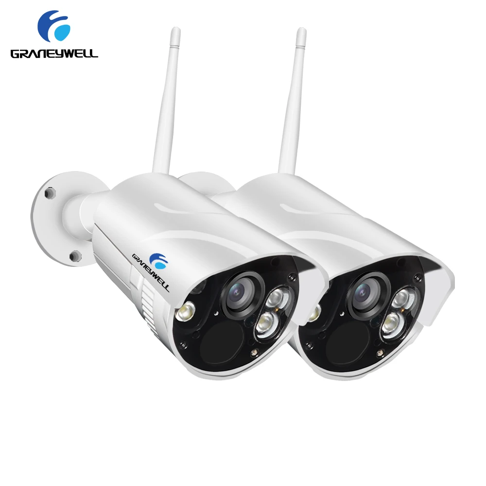 Graneywell Wifi IP камера 1080P Смарт Цвет ночного видения Открытый беспроводной