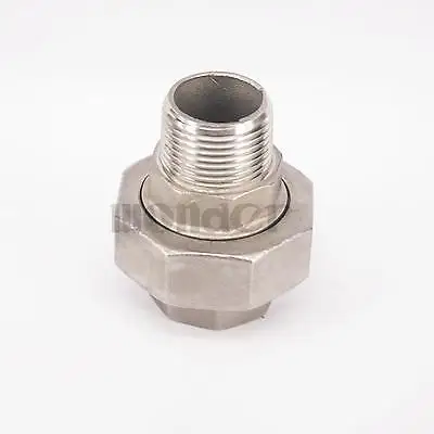 3/4 &quotBSP гнездо к мужчине 304 Нержавеющая розетка соединение фитинг