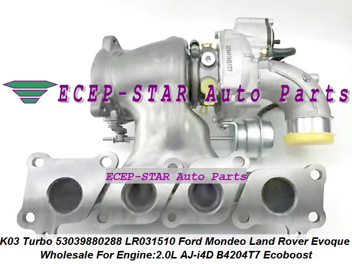 К03 53039880260 53039880288 LR 031510 1682133 1687963 Турбо для Ford Mondeo Land Rover Evoque 2.0L AJ-i4D B4204T7 Ecoboost