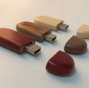 3 вида деревянных эллиптических овальных usb-накопителей 2,0 флэш-памяти с пользовательским логотипом (более 15 шт., свободная фотография)