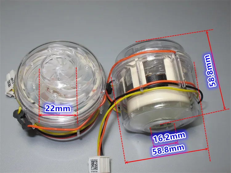 1 шт. 12V24V36V бесщеточный двухтурбинный высокоскоростной вентилятор, DIY пылесос, воздуходувка, пистолет горячего воздуха
