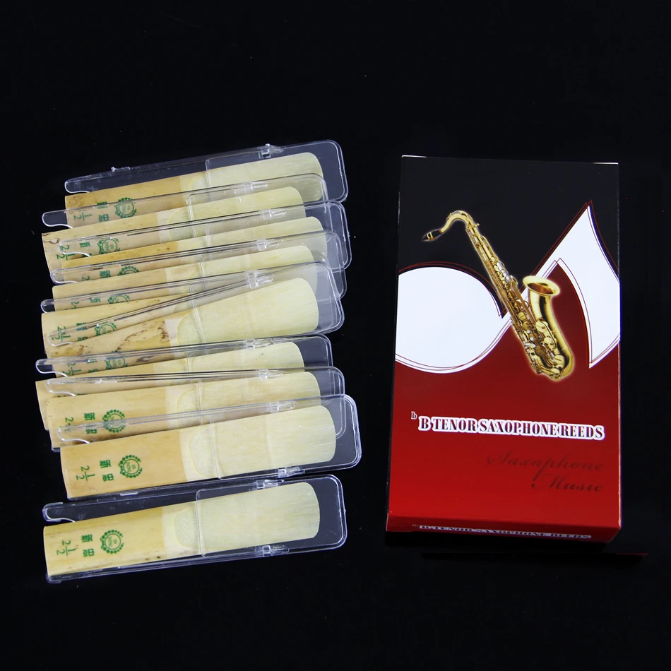 Аксессуары для саксофона XINZHONG 2 1/2 bB тенор саксофон тростники набор 10 шт./кор. |