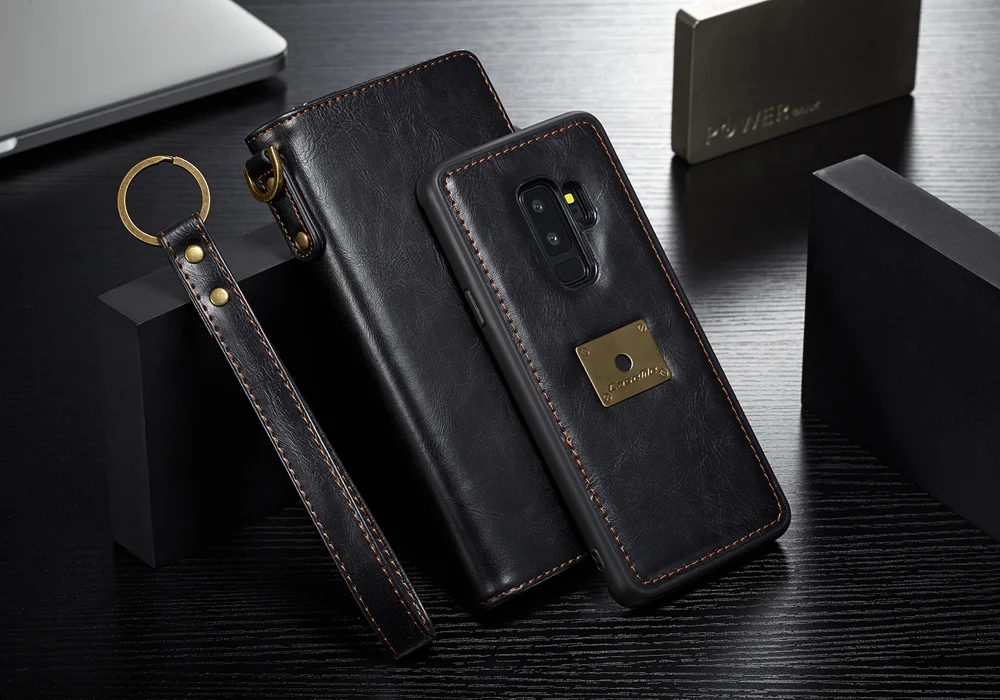 Чехол-Кошелек с ремешком и отделением для карт для samsung Galaxy S8, S9, S10 Plus, S10e, Note 8, 9, чехол, роскошный чехол из искусственной кожи, Магнитный чехол из ТПУ