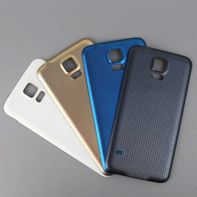 10 шт. оригинальный задний корпус для Samsung Galaxy S5 задняя крышка чехол батарея дверь