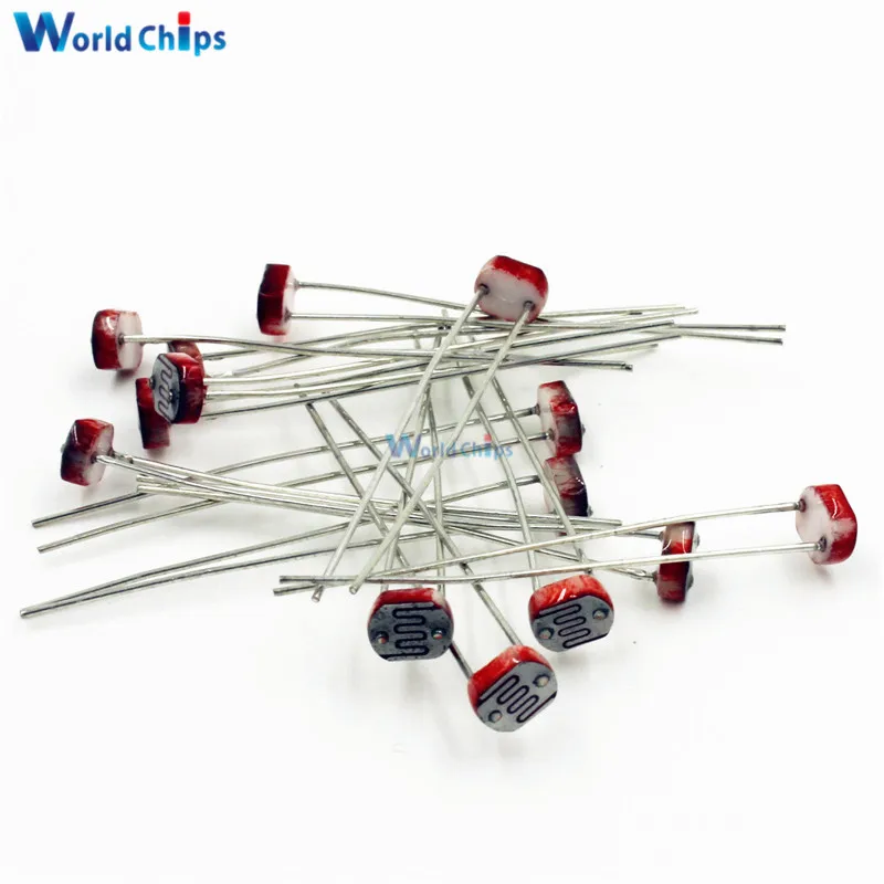 

20Pcs Photo Light Sensitive Resistor Photoresistor 5516 GL5516