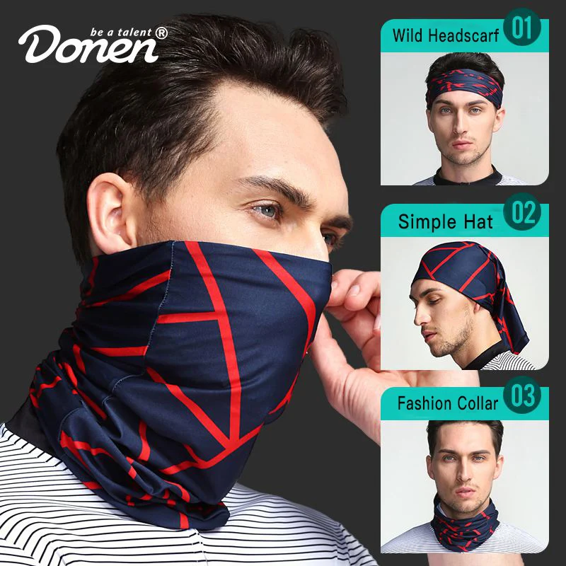 Велосипедные повязки Donen крутые цветные головные уборы волшебный шарф для