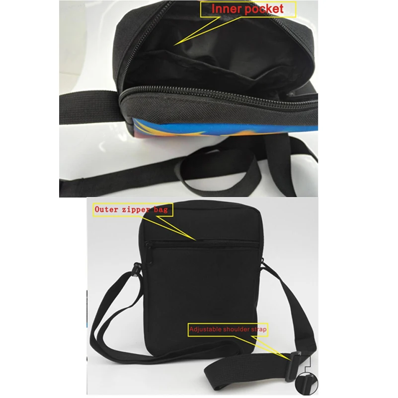 Сумка мессенджер для мальчиков с принтом тигра медведя и льва|men crossbody bag|shoulder