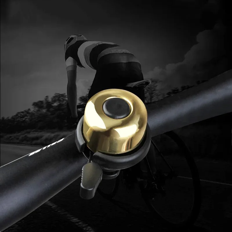 Велосипедный руль для велосипеда велосипедный колокольчик медное кольцо черный