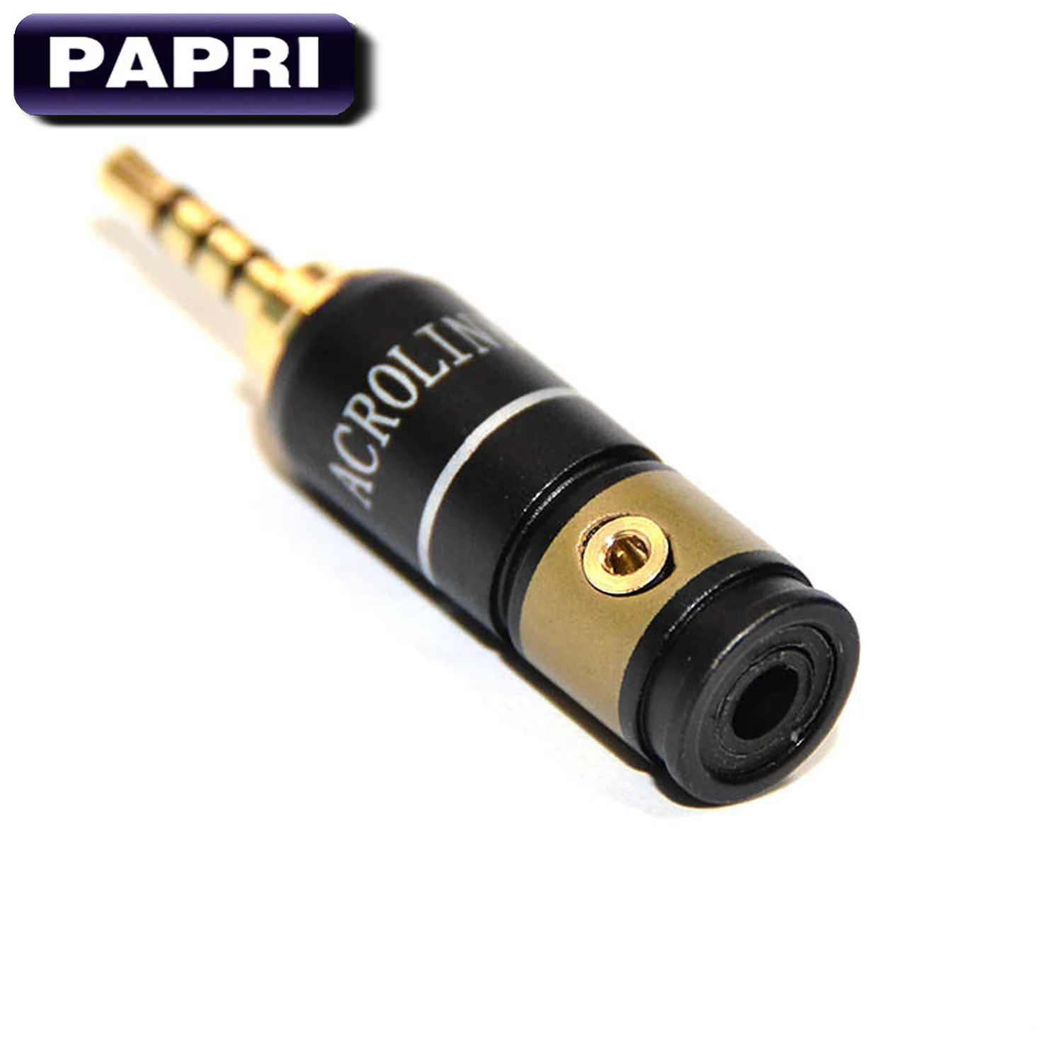 PAPRI DIY HiFi 2 5 мм штекеры ремонт разъем для наушников аудио Чистая латунь
