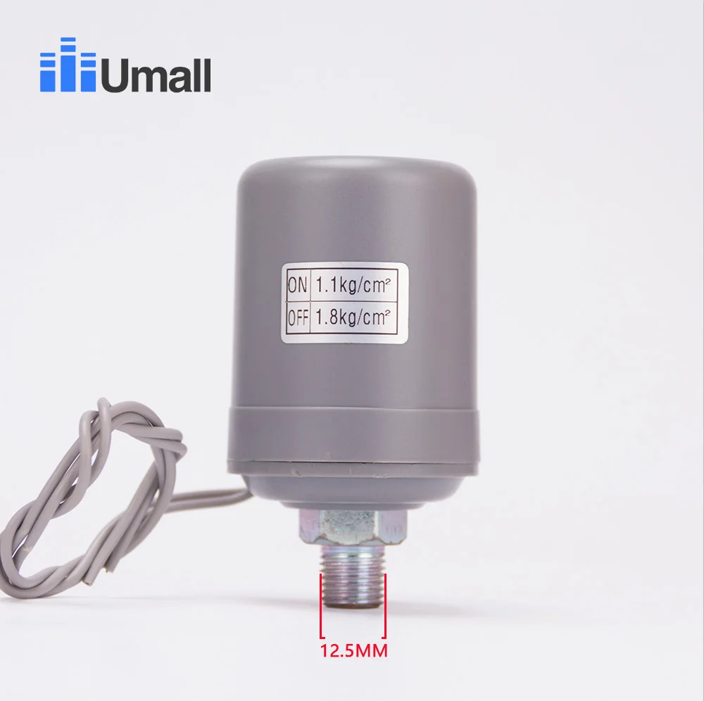 1.1-1.8kg 12.5mm 1,1 кг до 3,0 кг переключатель давления автоматический подкачивающий насос запасная часть защита от воды датчик контроля регулятор контроллер - Цвет: 1.1-1.8kg 12.5mm