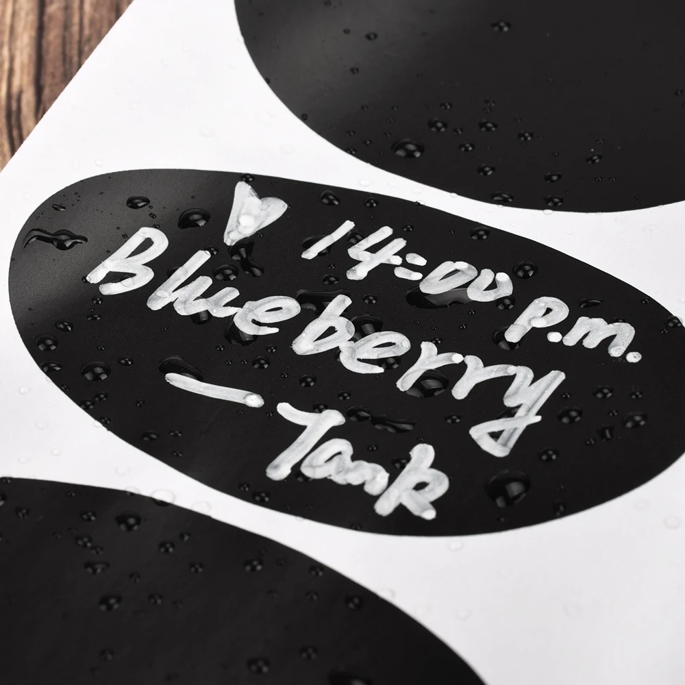 48 шт водонепроницаемый стикер на банку для хранения кухонные бутылки