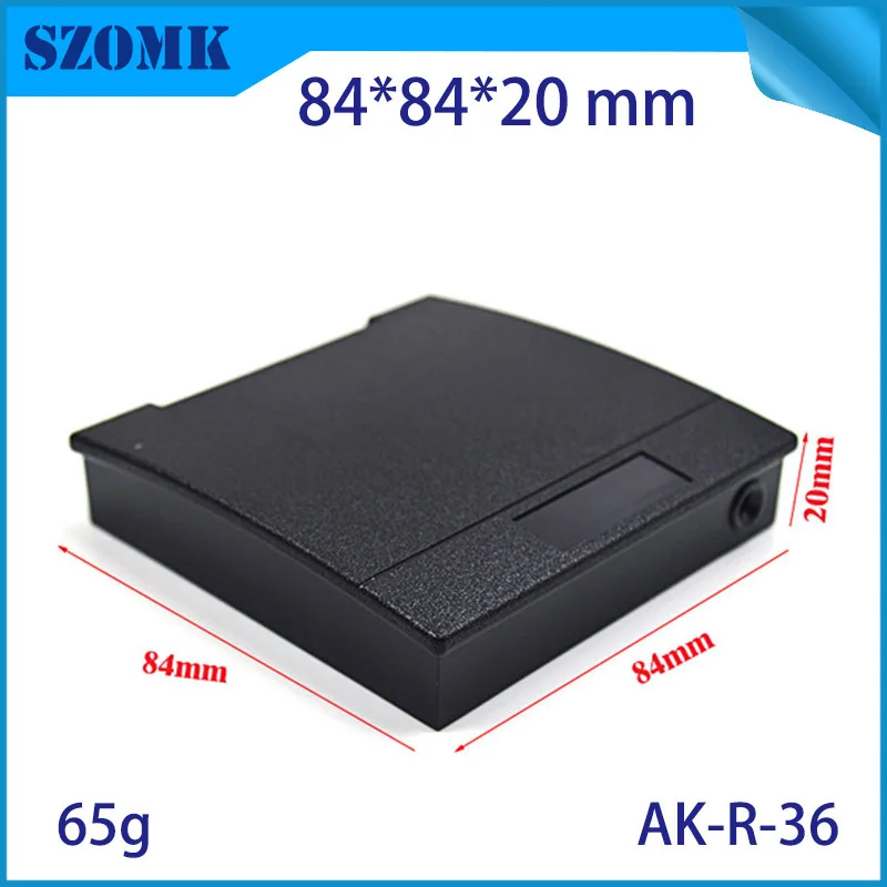 1 шт 84*84*20 мм пластиковый кард-ридер электронный корпус устройства szomk