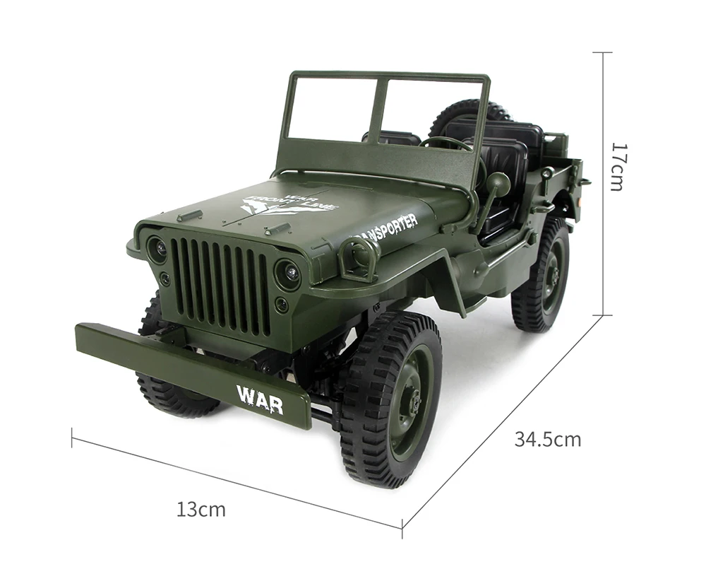 JJRC Q65 1:10 RC Автомобиль 2,4G 4WD трансформер пульт дистанционного управления светильник джип четыре колеса внедорожный военный альпинистский автомобиль игрушка детский подарок